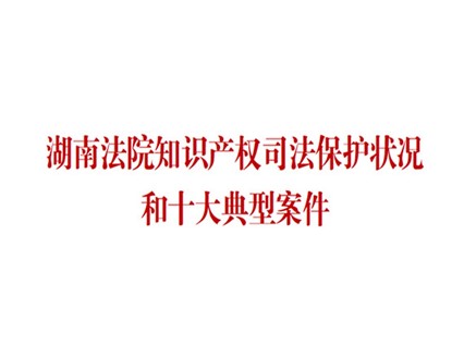 朱、李侵犯湘潭恒欣商業(yè)秘密案列入湖南十大知識(shí)產(chǎn)權(quán)典型案例