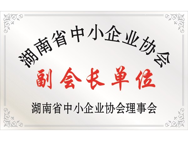 湖南省中小企業(yè)協(xié)會(huì)副會(huì)長(zhǎng)單位