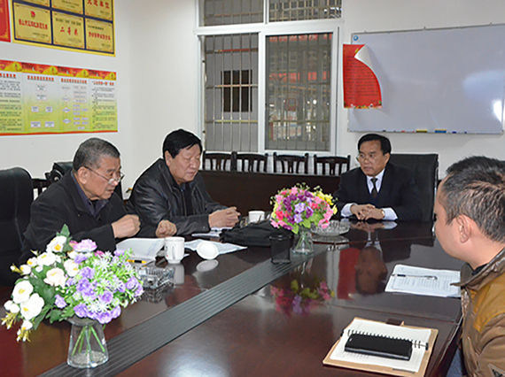 國家煤炭科學研究總院前院長芮素生一行深入&ldquo;湘潭恒欣&rdquo;調研