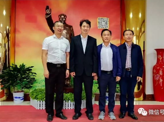 湖南省政府副秘書長、辦公廳主任陳仲伯一行蒞臨【湘潭恒欣】指導(dǎo)工作