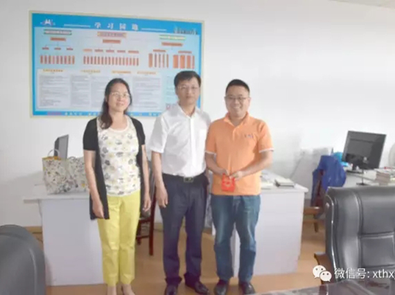 韶山市委常委、副書記韓波蒞臨【湘潭恒欣】慰問科技工作者