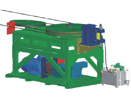 機(jī)械式落地雙槽雙輪驅(qū)動裝置